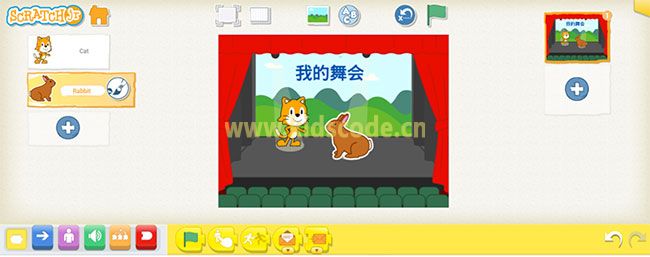  scratchjr圖文教程：第一章舞會【下】