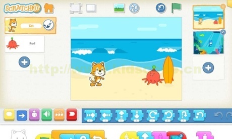 少兒編程-ScratchJr