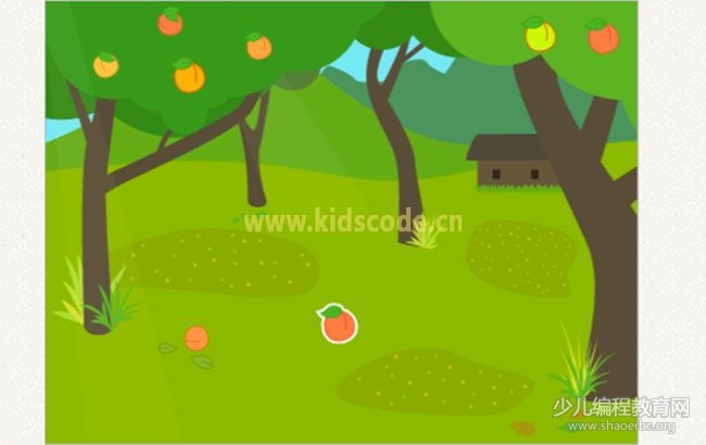 scratchjr圖文教程：第四章游戲-摘桃子