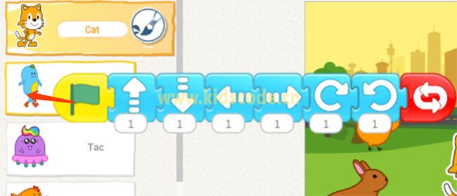 scratchjr圖文教程：第四章游戲-猜猜看