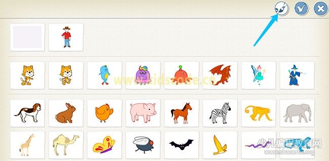 scratchjr圖文教程：第三章我的故事【堆雪人】