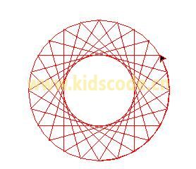 Python turtle 繪圖畫圓(2)